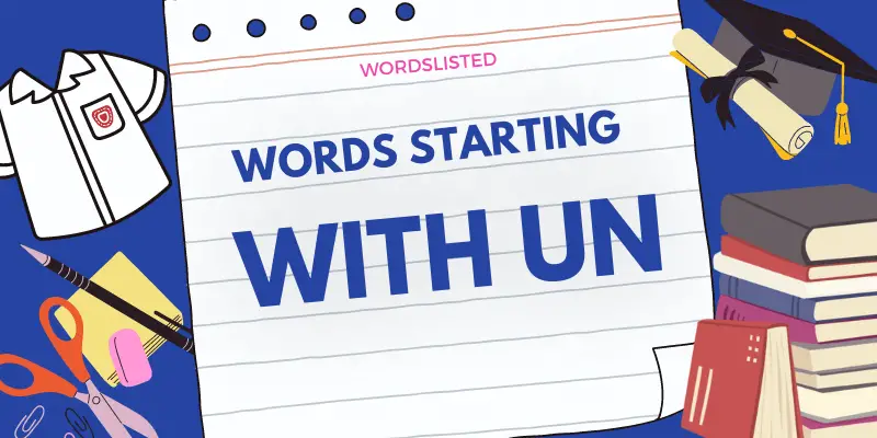 words that start with UN