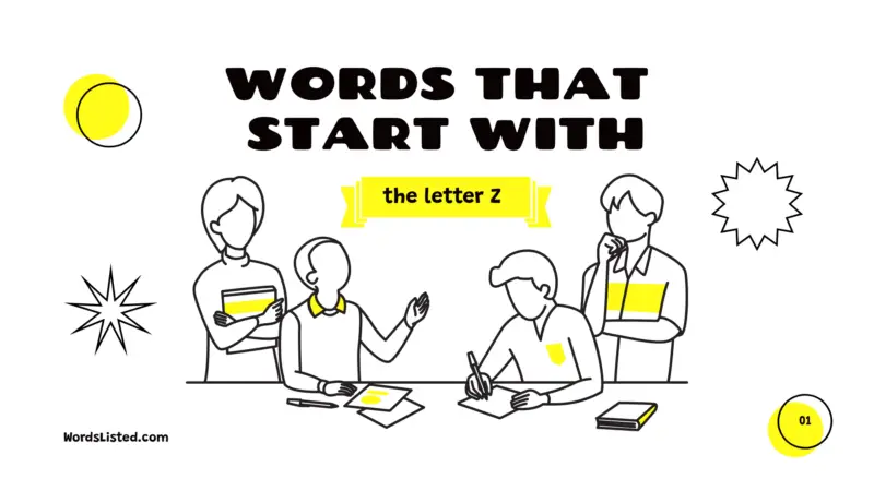 Words that Start with Z