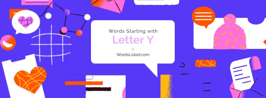 words that start with Y